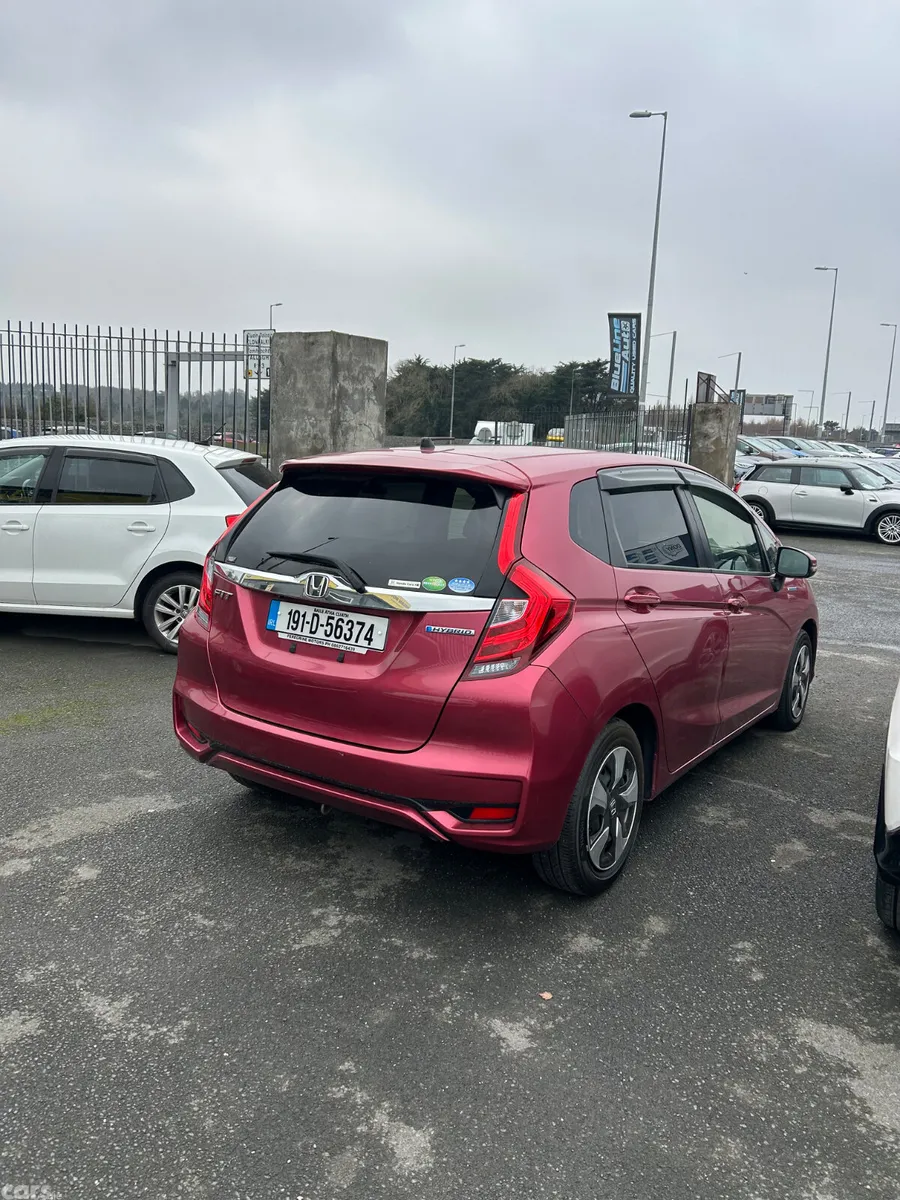 Honda Fit Hatchback, Petrol Hybrid, 2019, Red