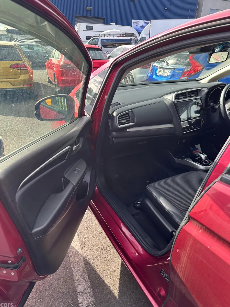 Honda Fit Hatchback, Petrol Hybrid, 2019, Red