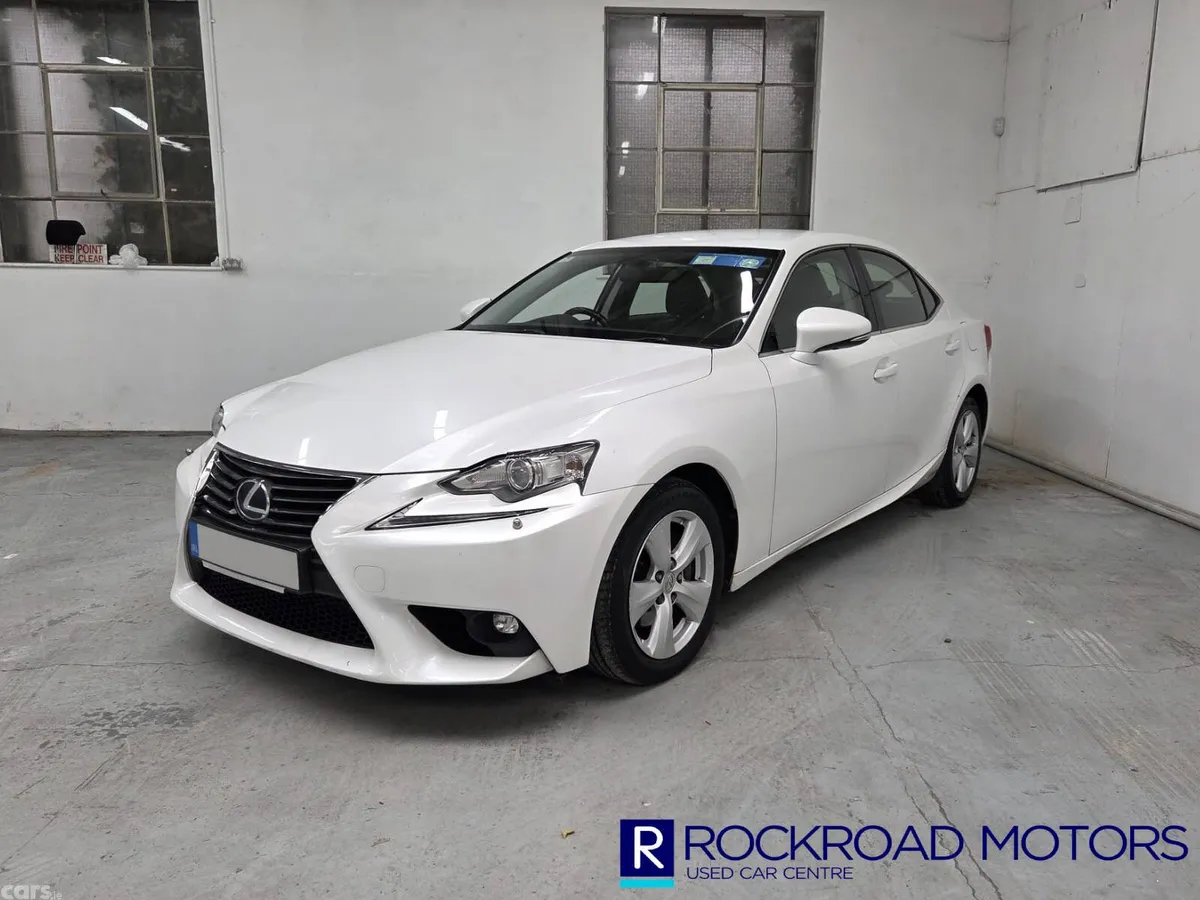 Lexus IS Saloon, Petrol Hybrid, 2016, White