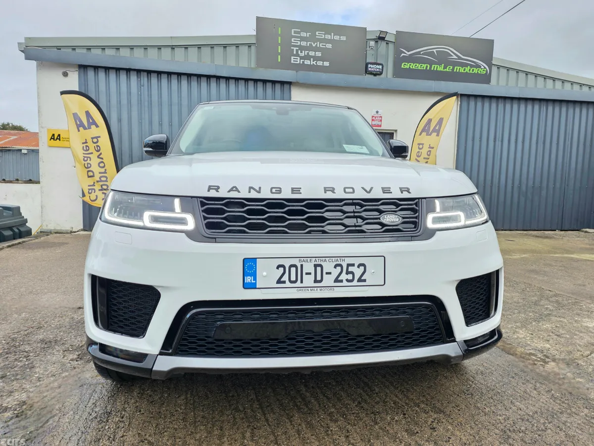 Land Rover Range Rover Sport SUV, Petrol Plug-in Hybrid, 2020, White
