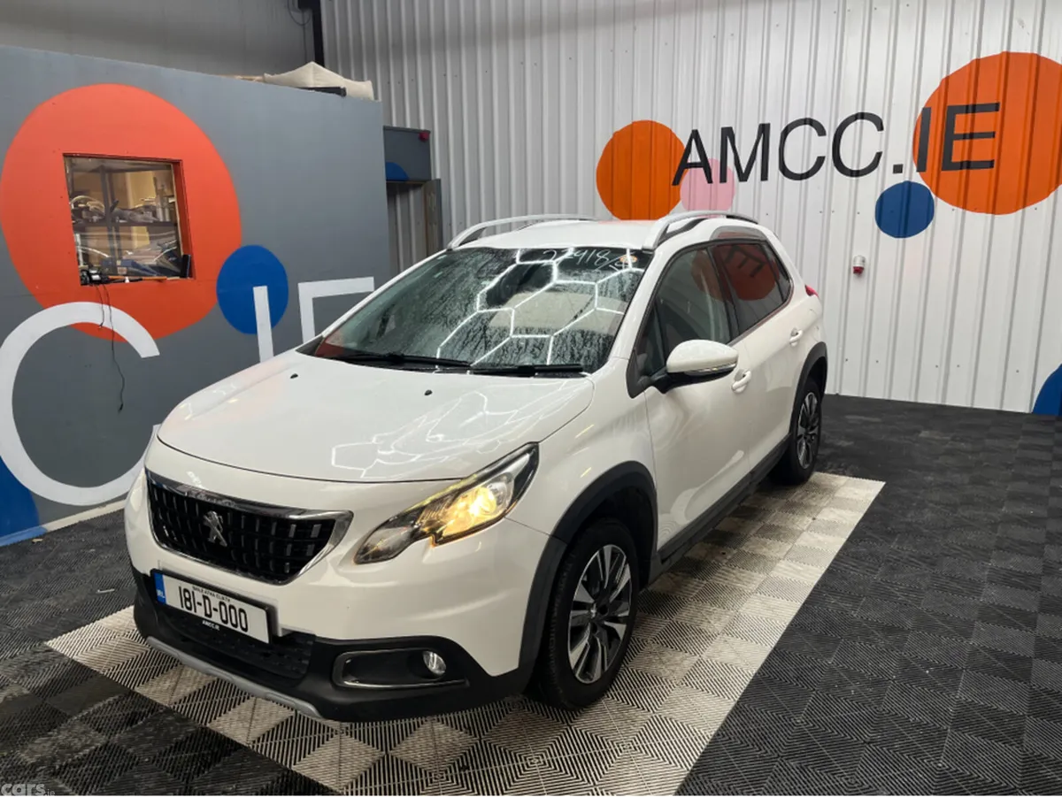 Peugeot 2008 SUV, Petrol, 2018, White