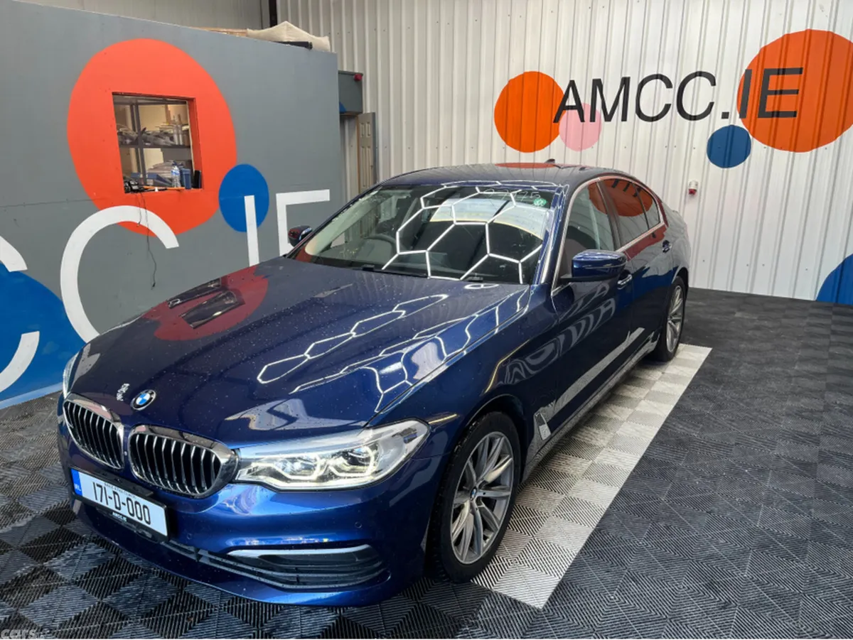 BMW 5-Series Saloon, Diesel, 2017, Blue