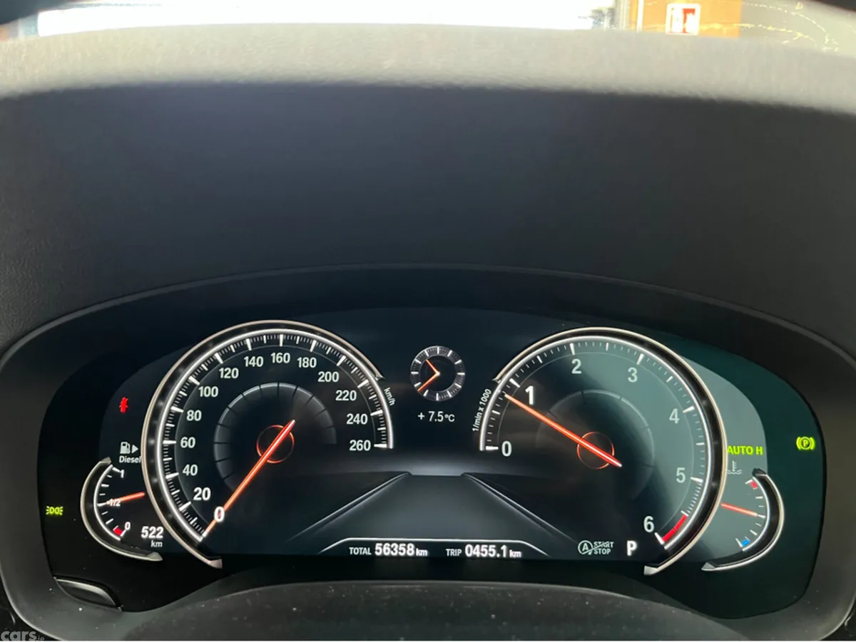 BMW 5-Series Saloon, Diesel, 2017, Blue