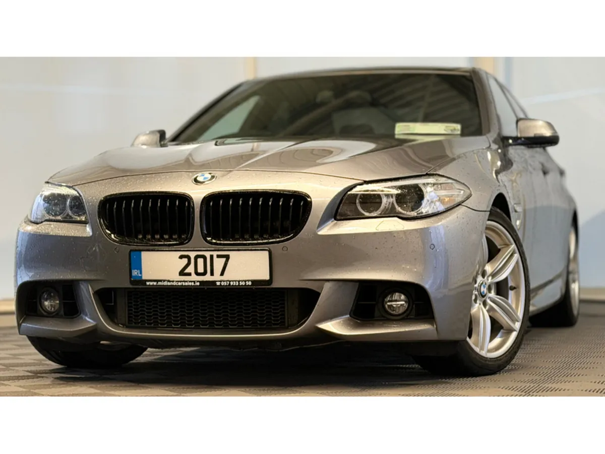 BMW 5-Series Saloon, Diesel, 2017, Grey