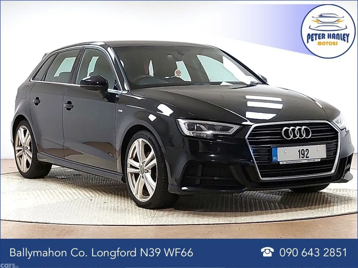 Audi A3 Hatchback, Diesel, 2019, Black