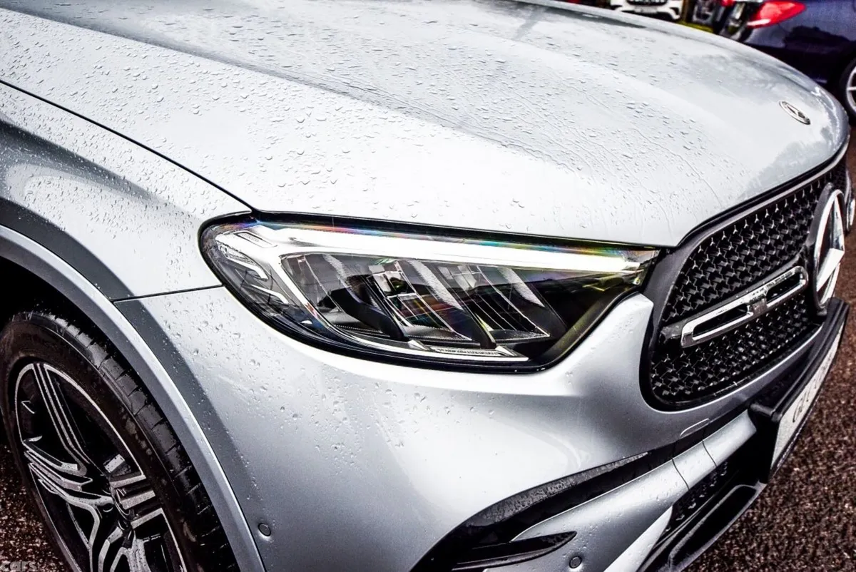 Mercedes-Benz GLC SUV, Diesel Plug-in Hybrid, 2023, Silver