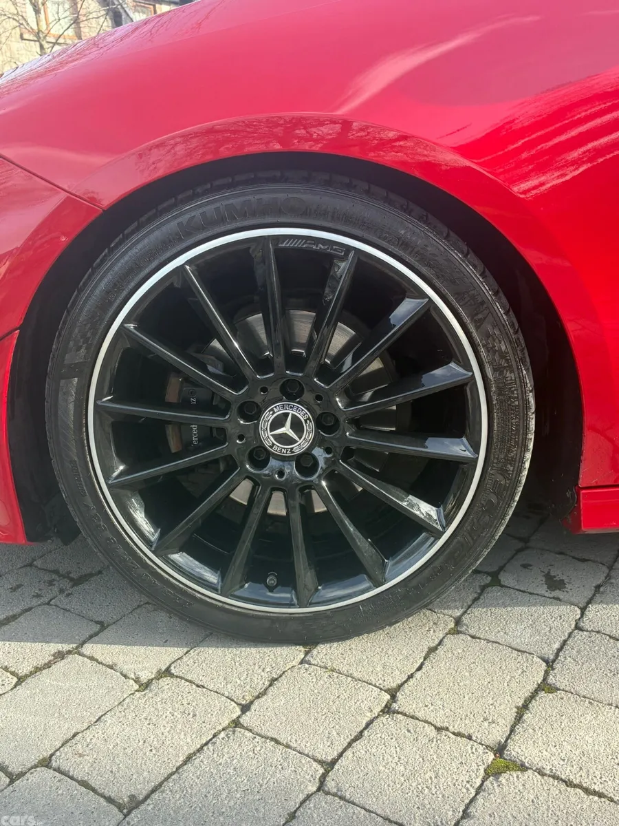 Mercedes-Benz CLA Saloon, Petrol, 2019, Red