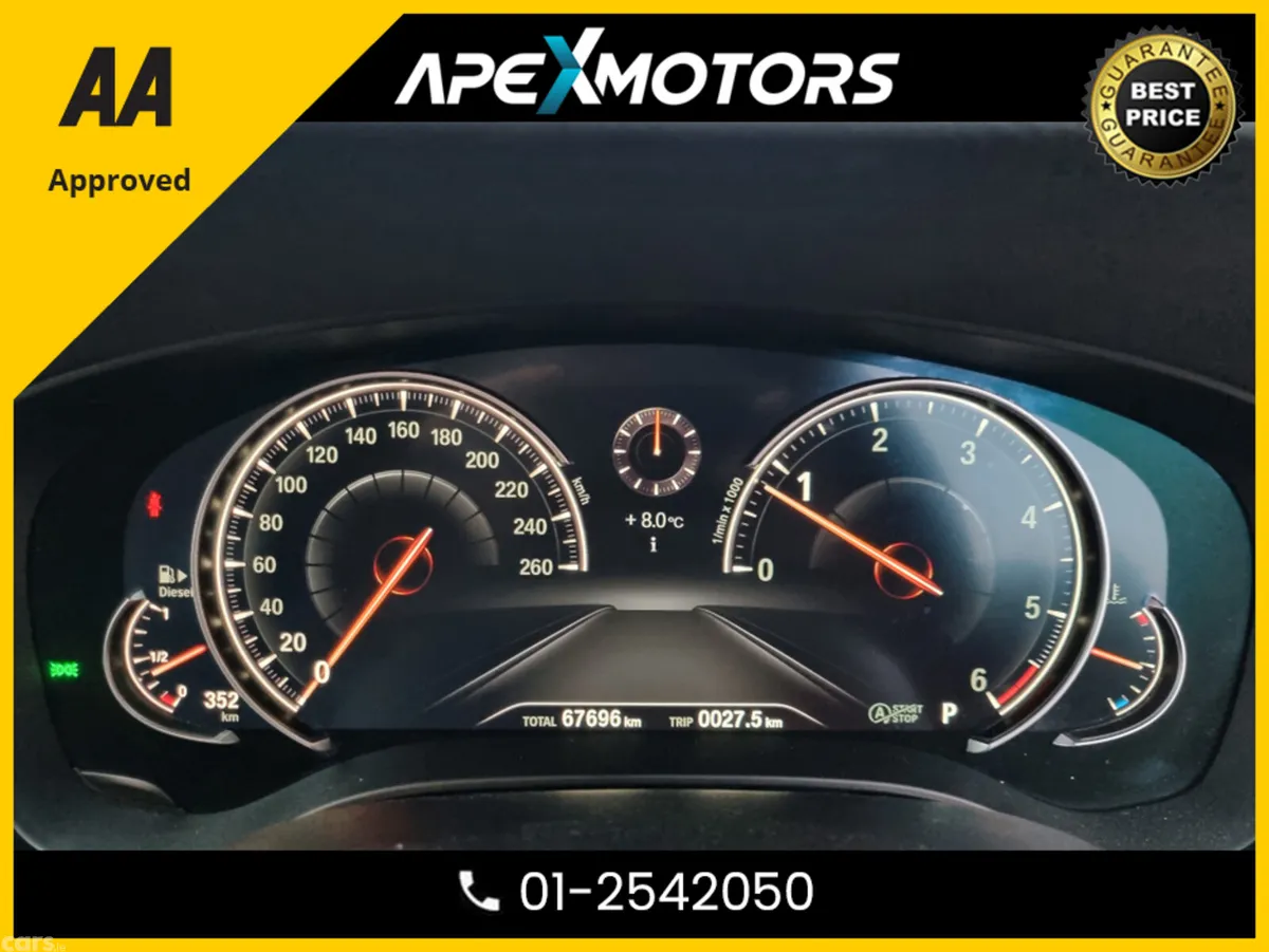BMW 5-Series Saloon, Diesel, 2018, White