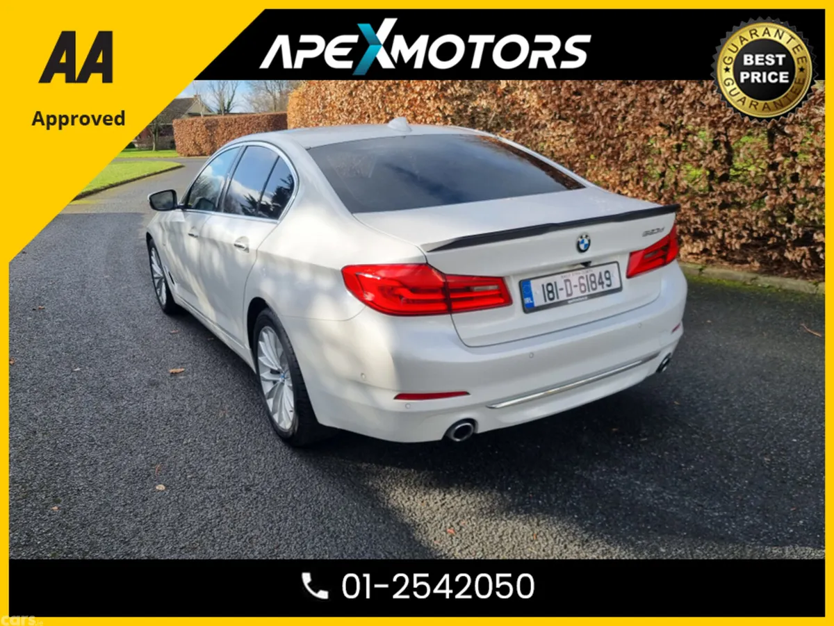 BMW 5-Series Saloon, Diesel, 2018, White