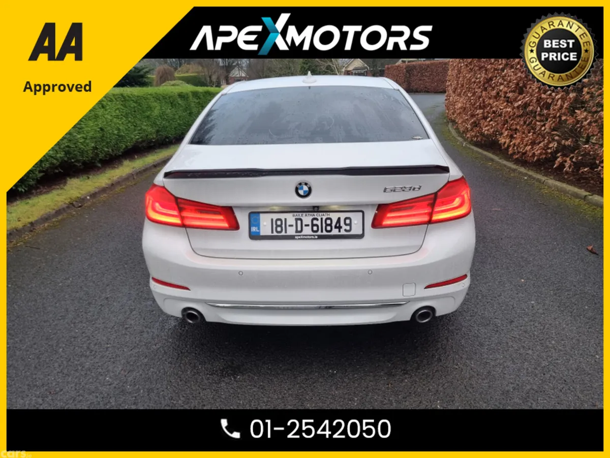 BMW 5-Series Saloon, Diesel, 2018, White