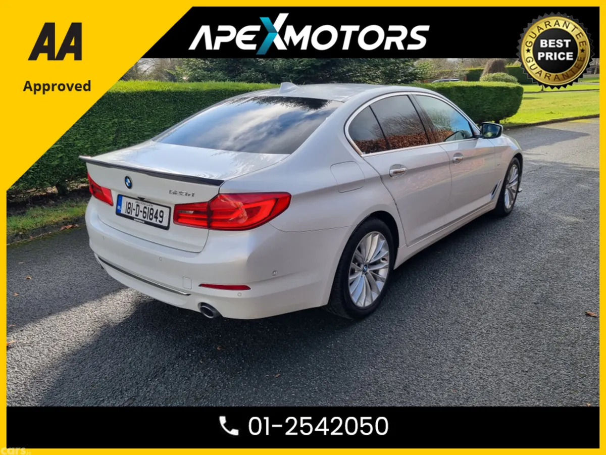 BMW 5-Series Saloon, Diesel, 2018, White