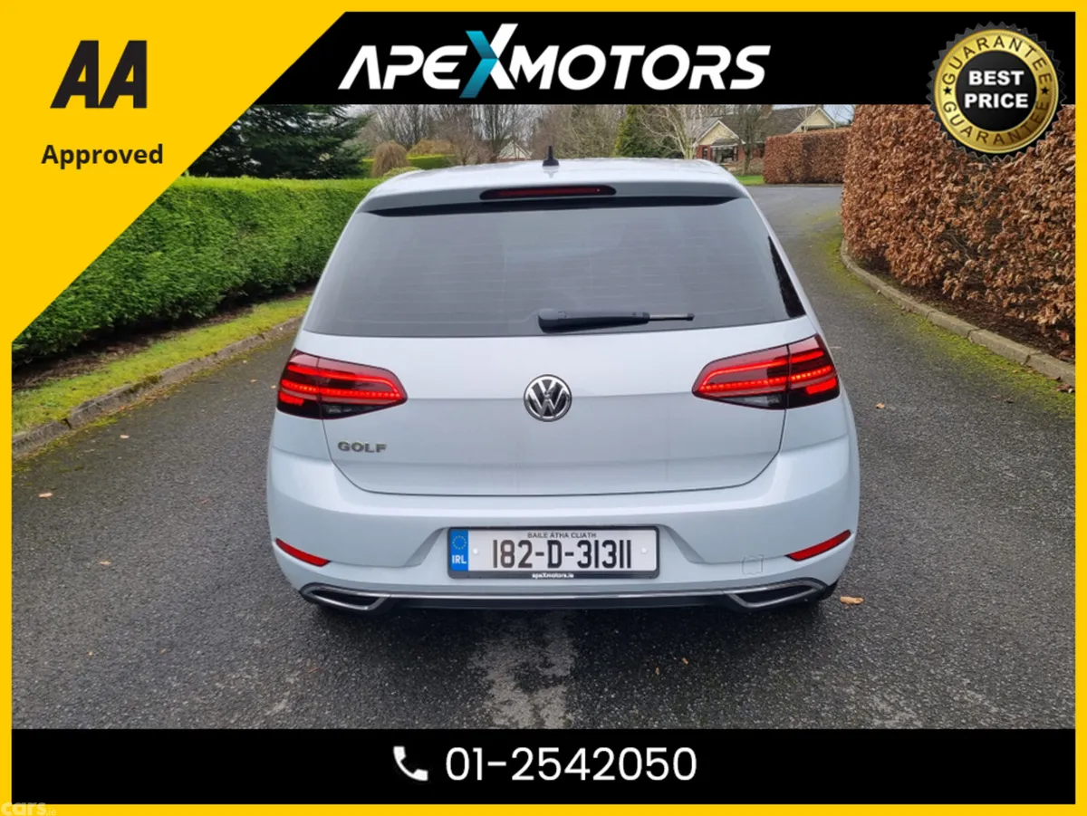 Volkswagen Golf Hatchback, Petrol, 2018, White
