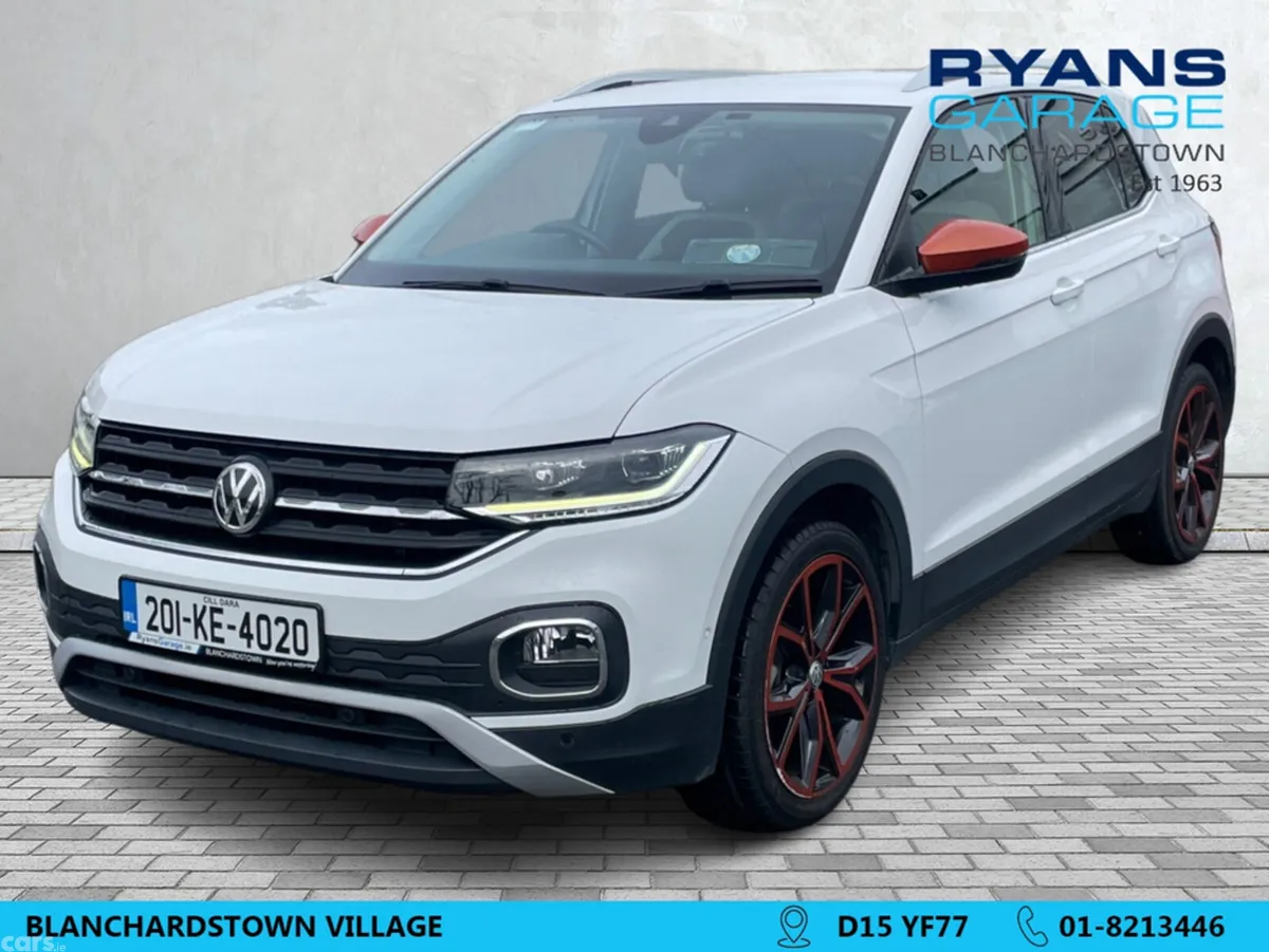 Volkswagen T-Cross Estate, Petrol, 2020, White