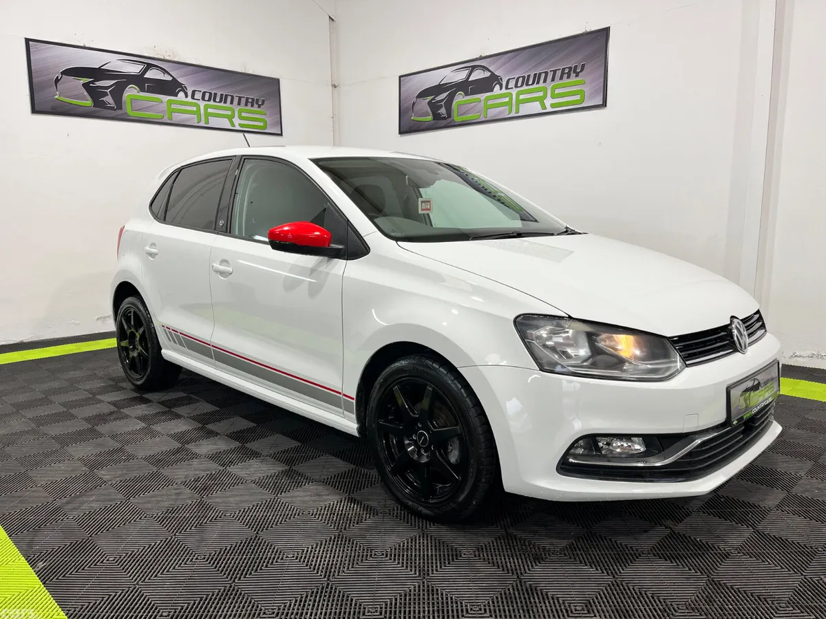 Volkswagen Polo Hatchback, Petrol, 2017, Red