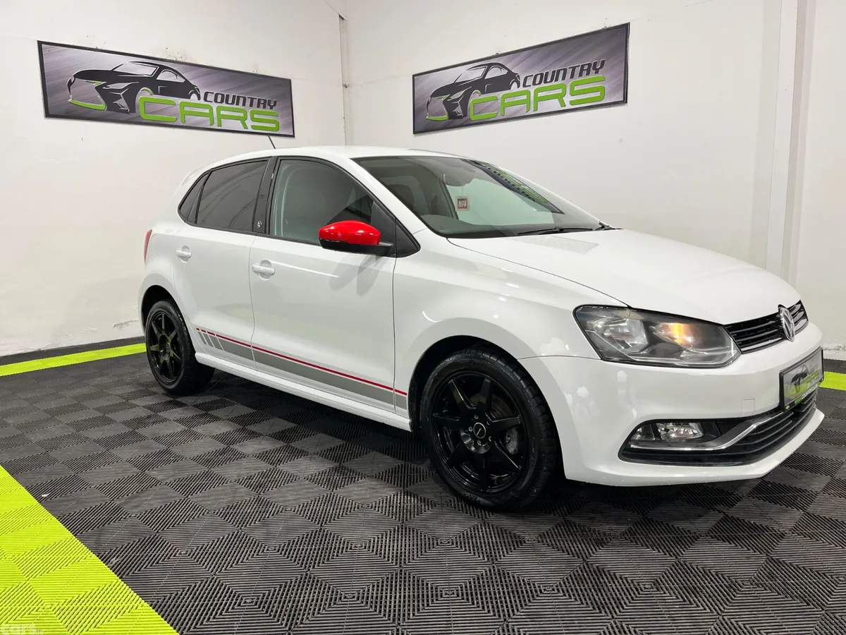 Volkswagen Polo Hatchback, Petrol, 2017, Red