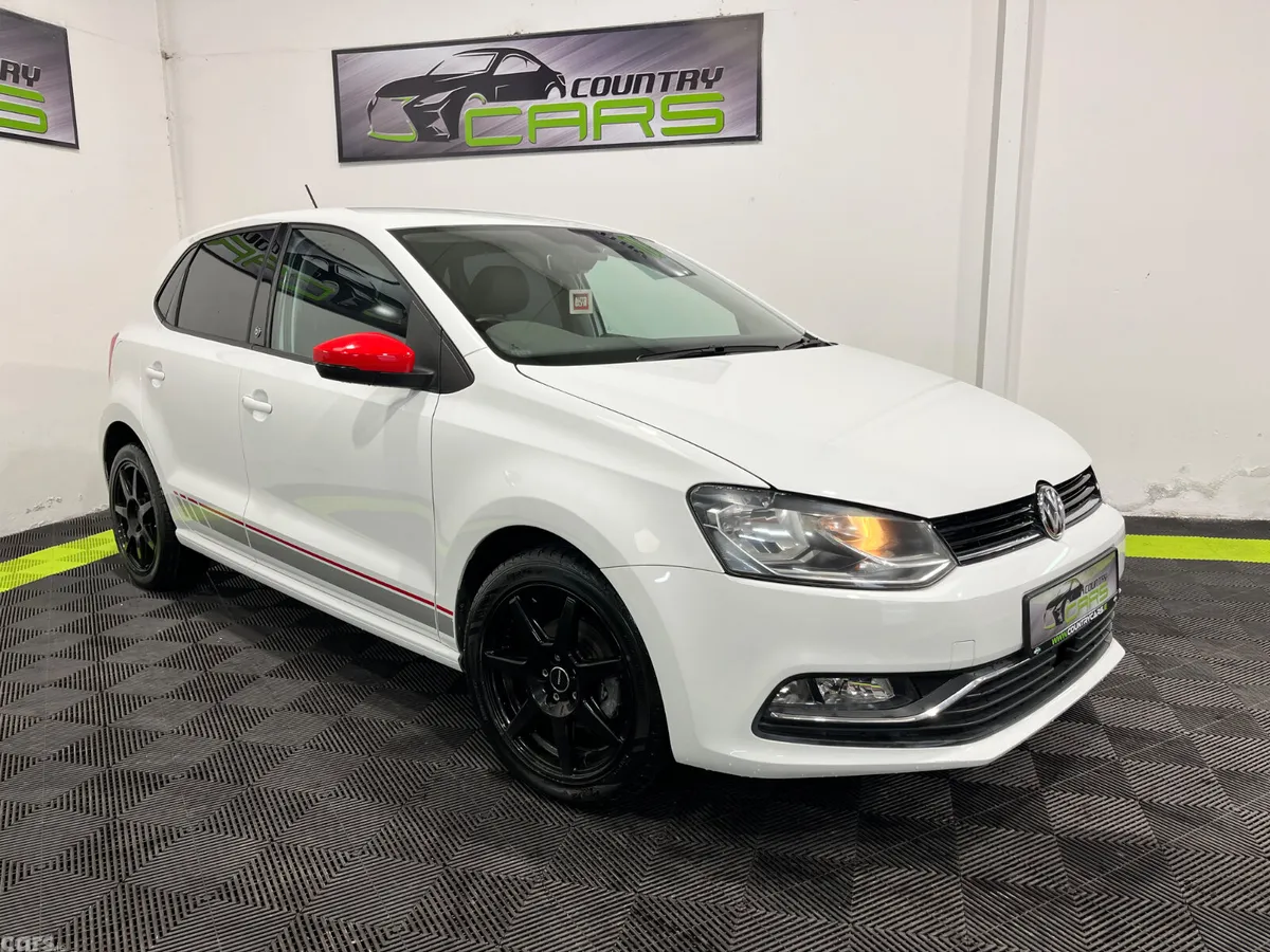 Volkswagen Polo Hatchback, Petrol, 2017, Red