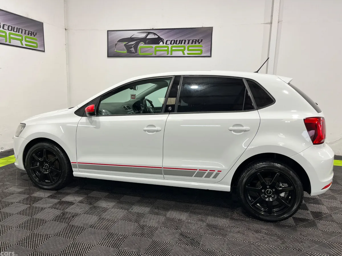 Volkswagen Polo Hatchback, Petrol, 2017, Red