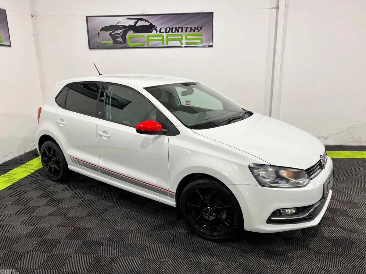 Volkswagen Polo Hatchback, Petrol, 2017, Red