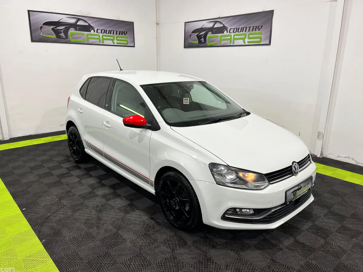 Volkswagen Polo Hatchback, Petrol, 2017, Red