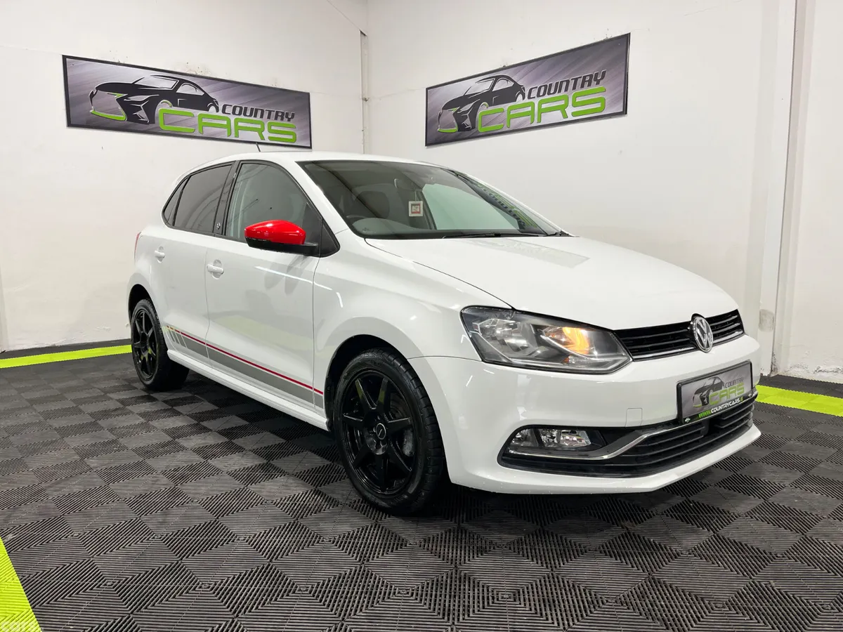 Volkswagen Polo Hatchback, Petrol, 2017, Red