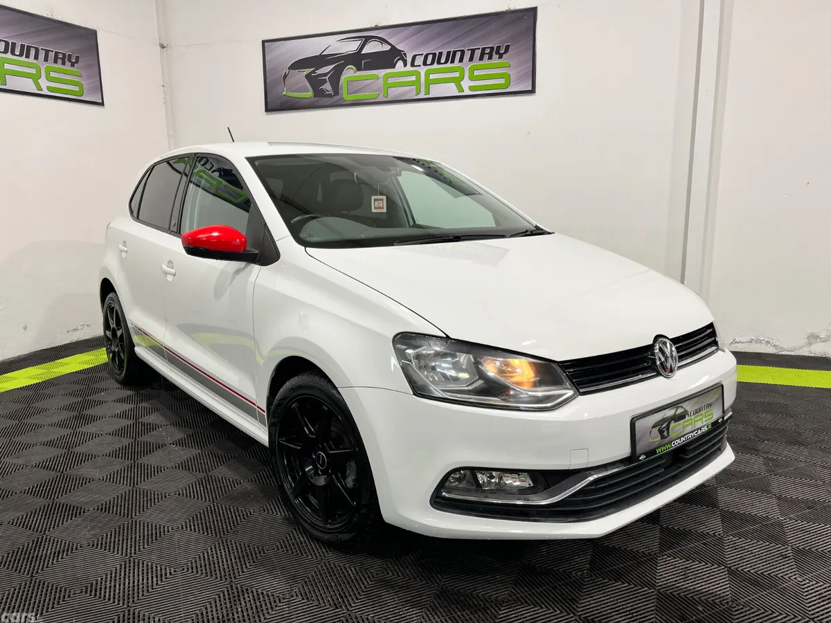 Volkswagen Polo Hatchback, Petrol, 2017, Red