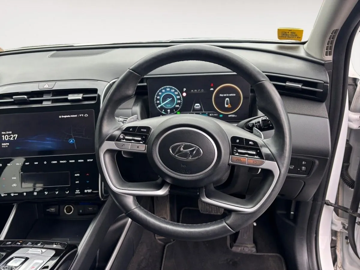 Hyundai Tucson SUV, Petrol Hybrid, 2024, White