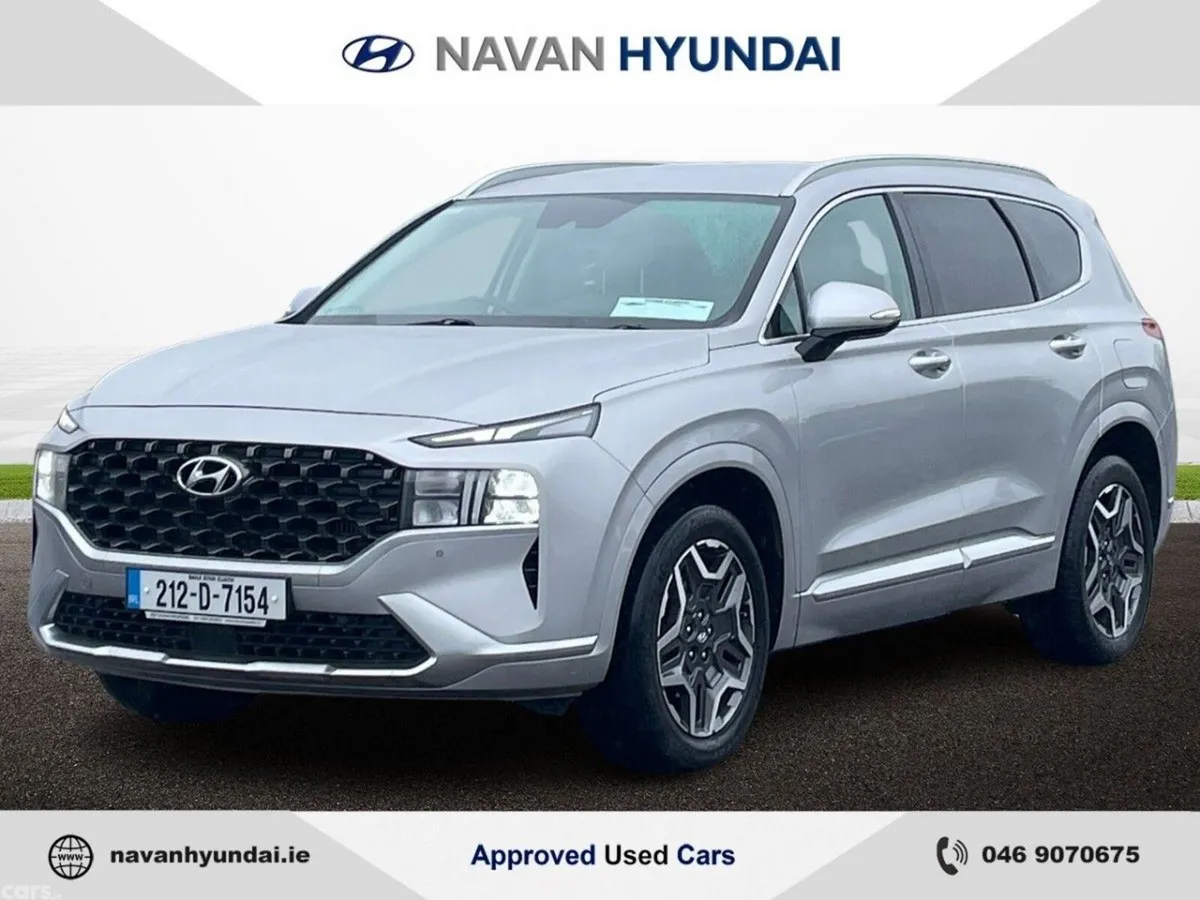 Hyundai Santa Fe SUV, Petrol Plug-in Hybrid, 2021, Grey