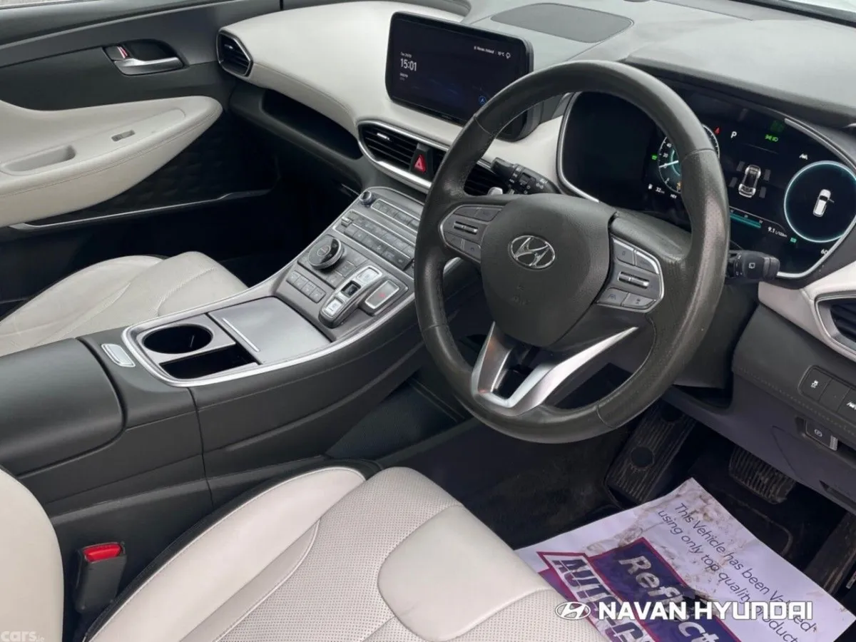 Hyundai Santa Fe SUV, Petrol Plug-in Hybrid, 2021, Grey