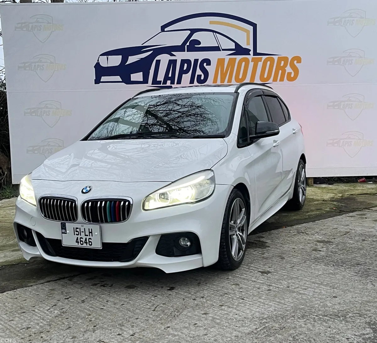 BMW 2-Series MPV, Petrol, 2015, White