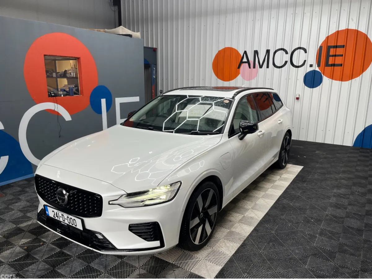 Volvo V60 Estate, Petrol Plug-in Hybrid, 2024, White