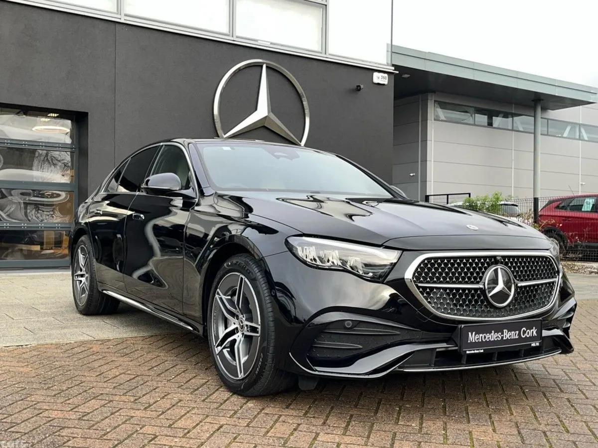 Mercedes-Benz E-Class Saloon, Petrol Hybrid, 2026, Black