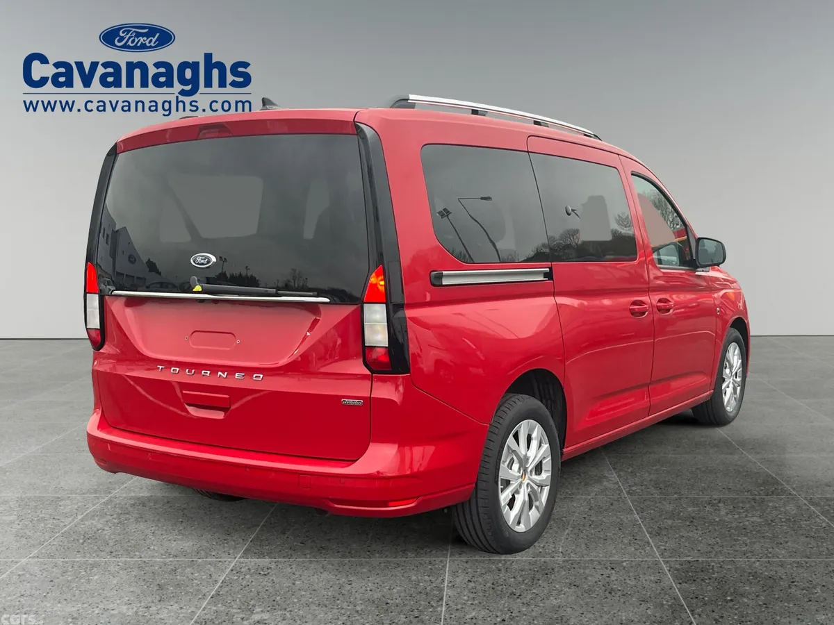 Ford Tourneo Connect MPV, Petrol Plug-in Hybrid, 2026, Red