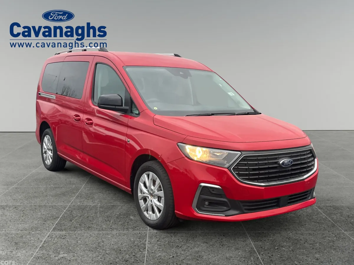 Ford Tourneo Connect MPV, Petrol Plug-in Hybrid, 2026, Red