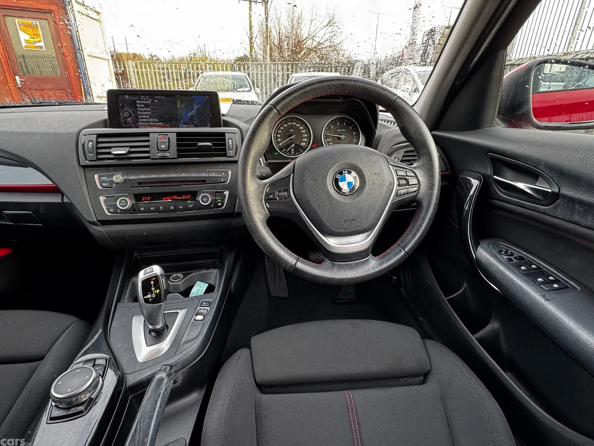 BMW 1-Series Hatchback, Petrol, 2015, Red