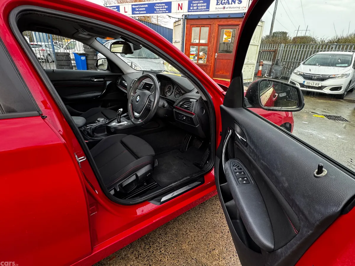BMW 1-Series Hatchback, Petrol, 2015, Red