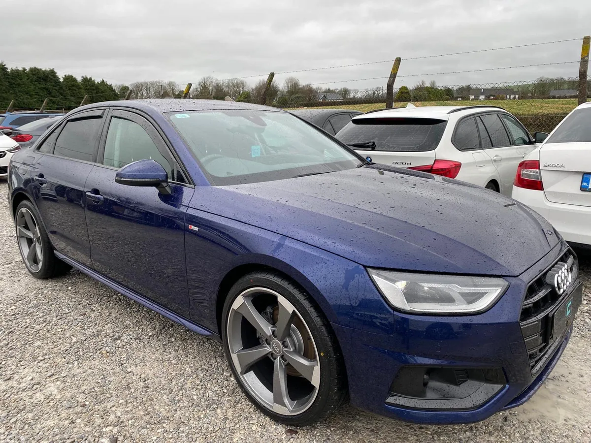 Audi A4 Saloon, Diesel, 2022, Blue