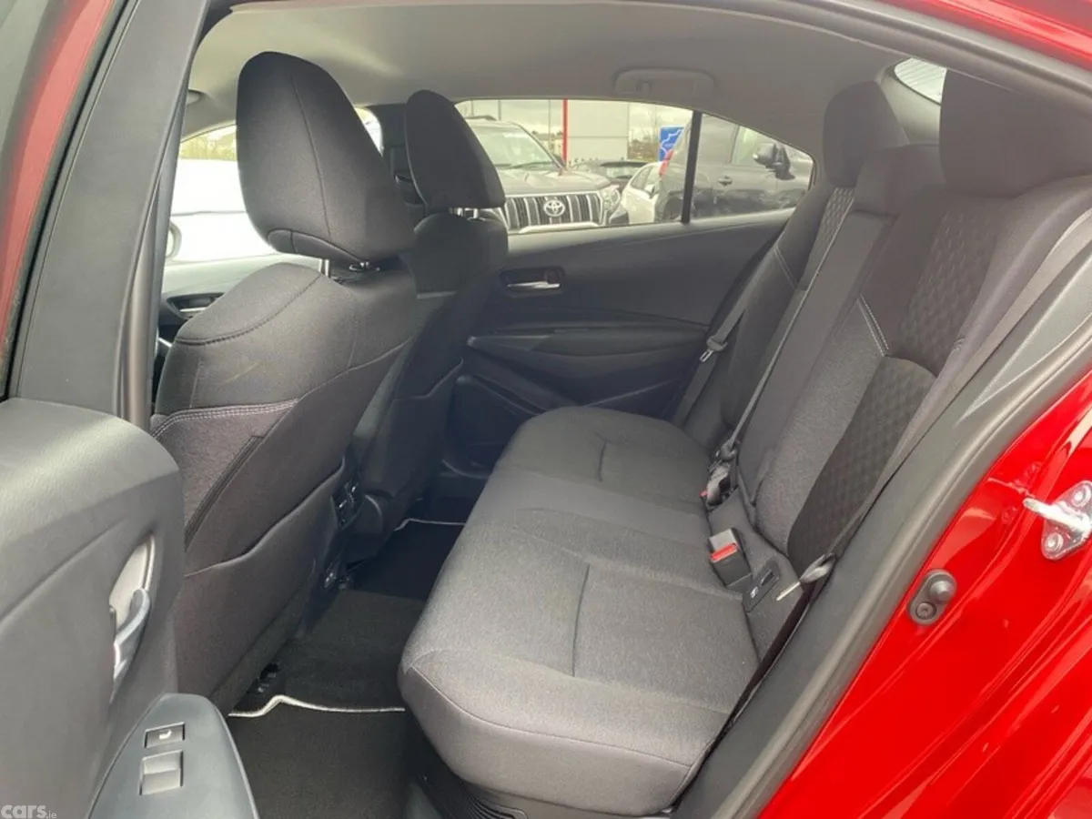 Toyota Corolla Saloon, Petrol Hybrid, 2025, Red