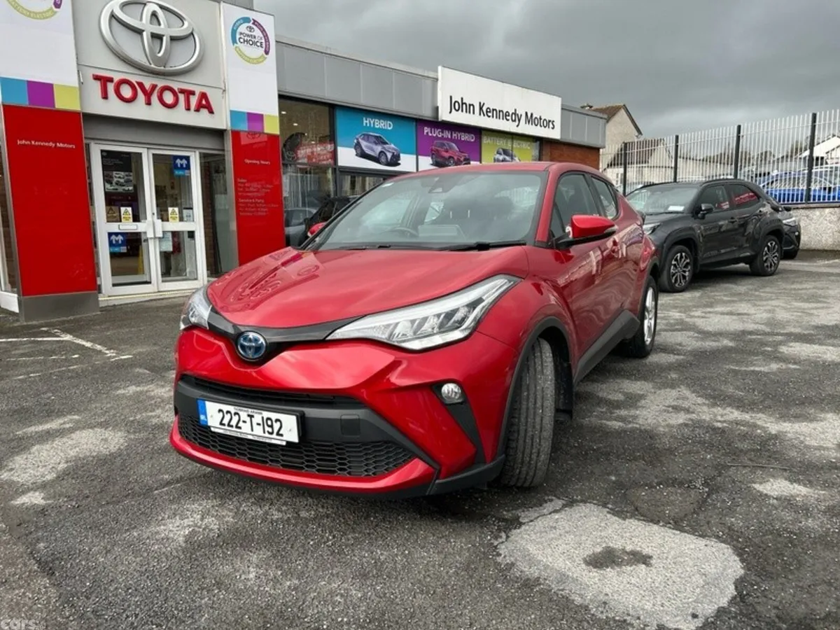 Toyota C-HR SUV, Petrol Hybrid, 2022, Red