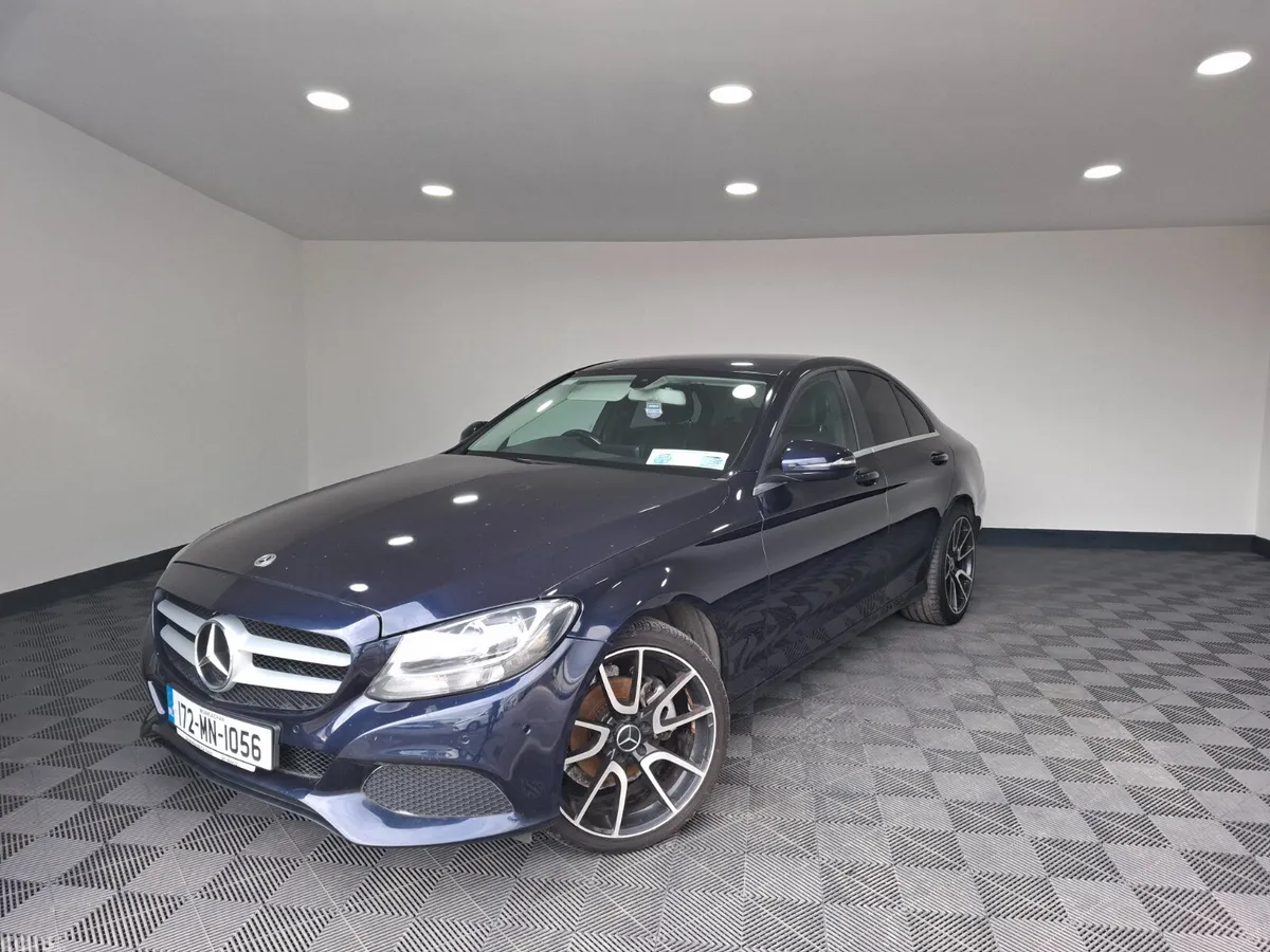 Mercedes-Benz C-Class Saloon, Diesel, 2017, Blue