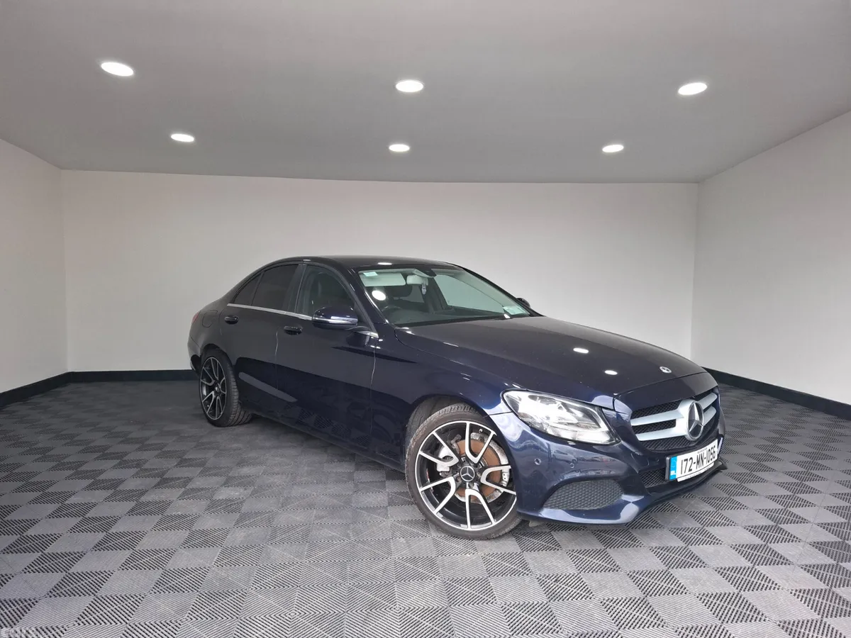 Mercedes-Benz C-Class Saloon, Diesel, 2017, Blue