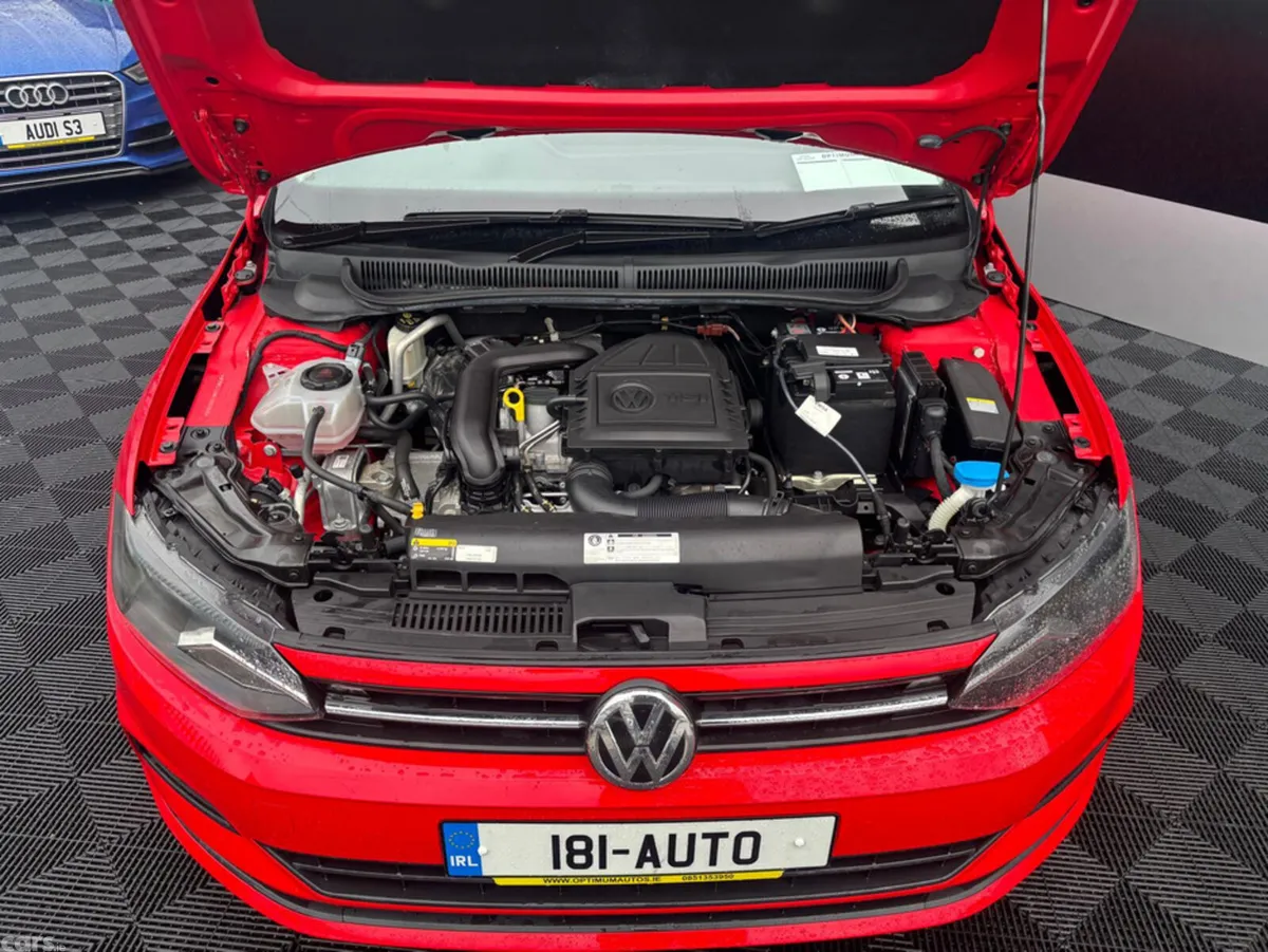 Volkswagen Polo Hatchback, Petrol, 2018, Red