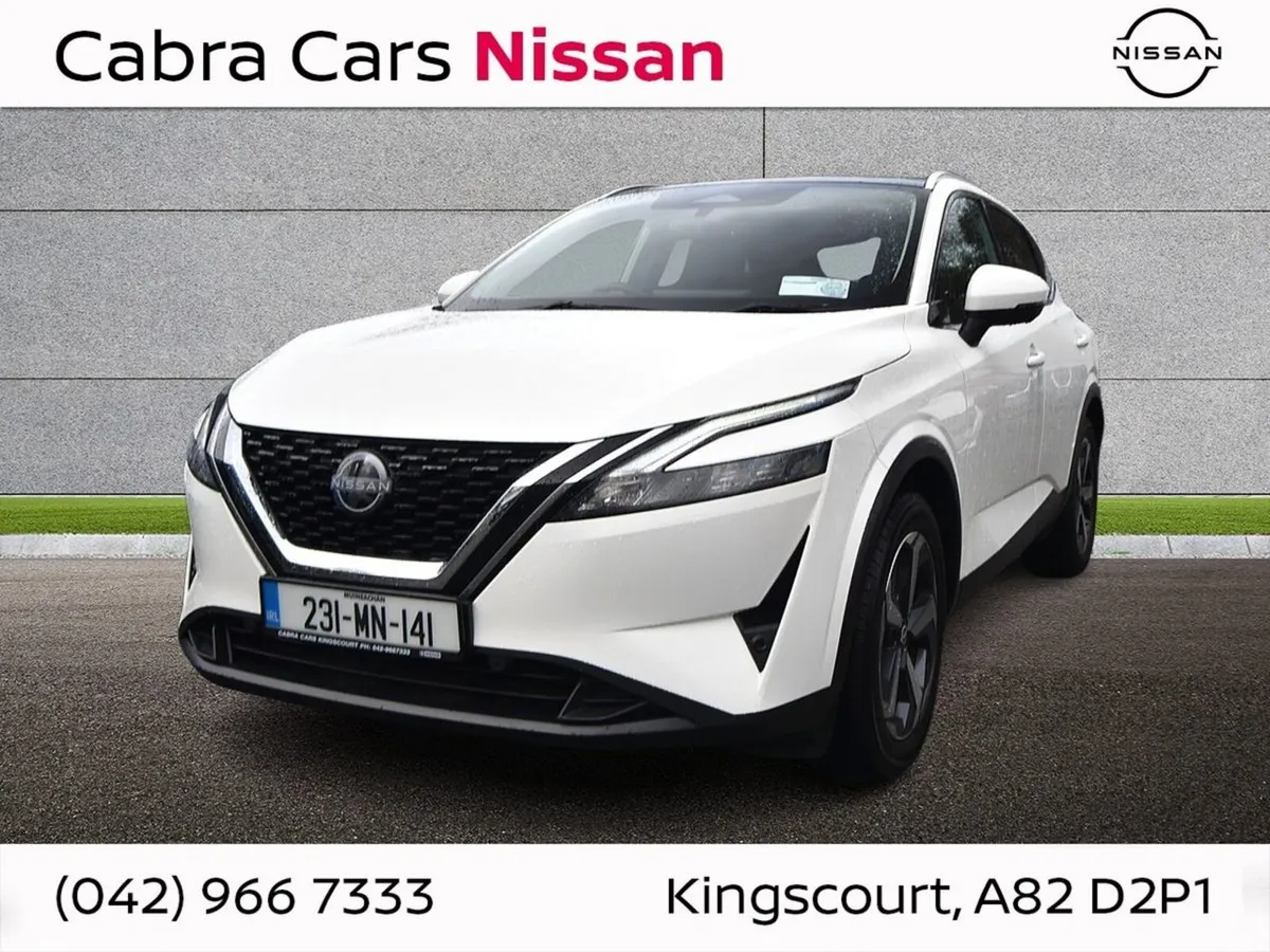 Nissan Qashqai MPV, Petrol, 2023, White