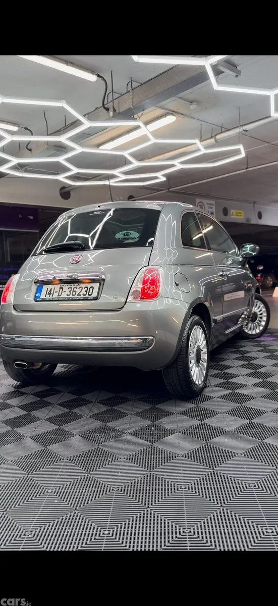 Fiat 500 Hatchback, Petrol, 2014, Grey
