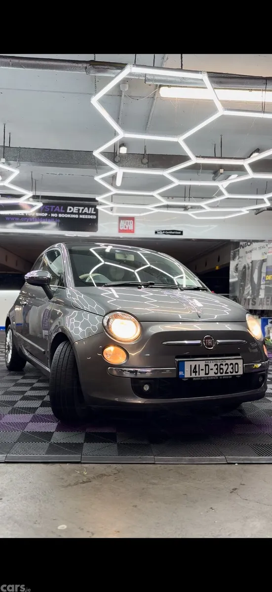 Fiat 500 Hatchback, Petrol, 2014, Grey