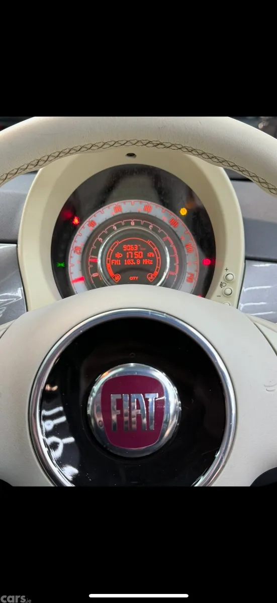 Fiat 500 Hatchback, Petrol, 2014, Grey