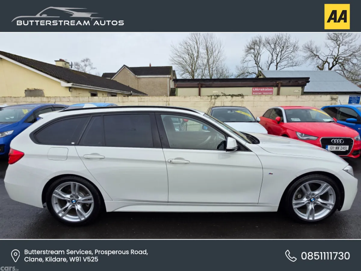 BMW 3-Series Estate, Diesel, 2014, White
