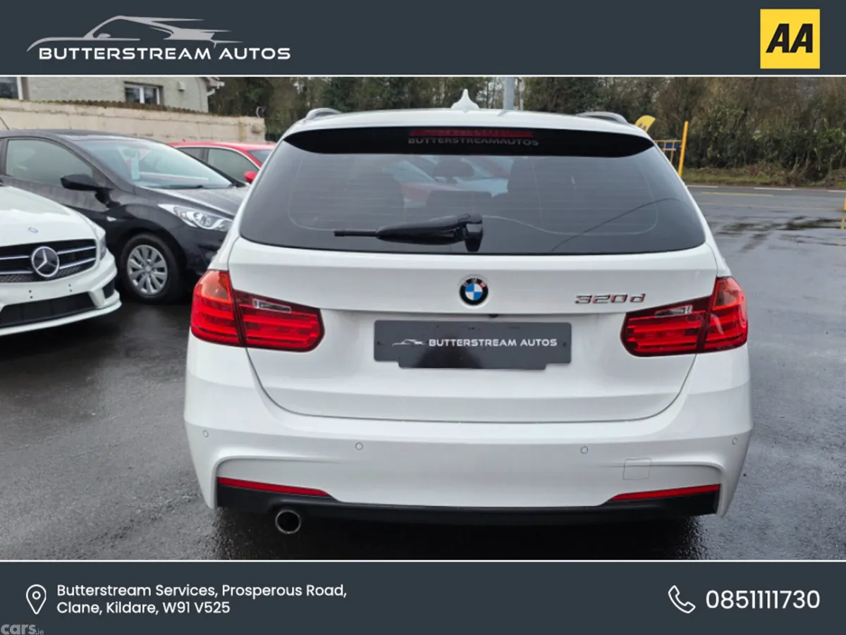 BMW 3-Series Estate, Diesel, 2014, White