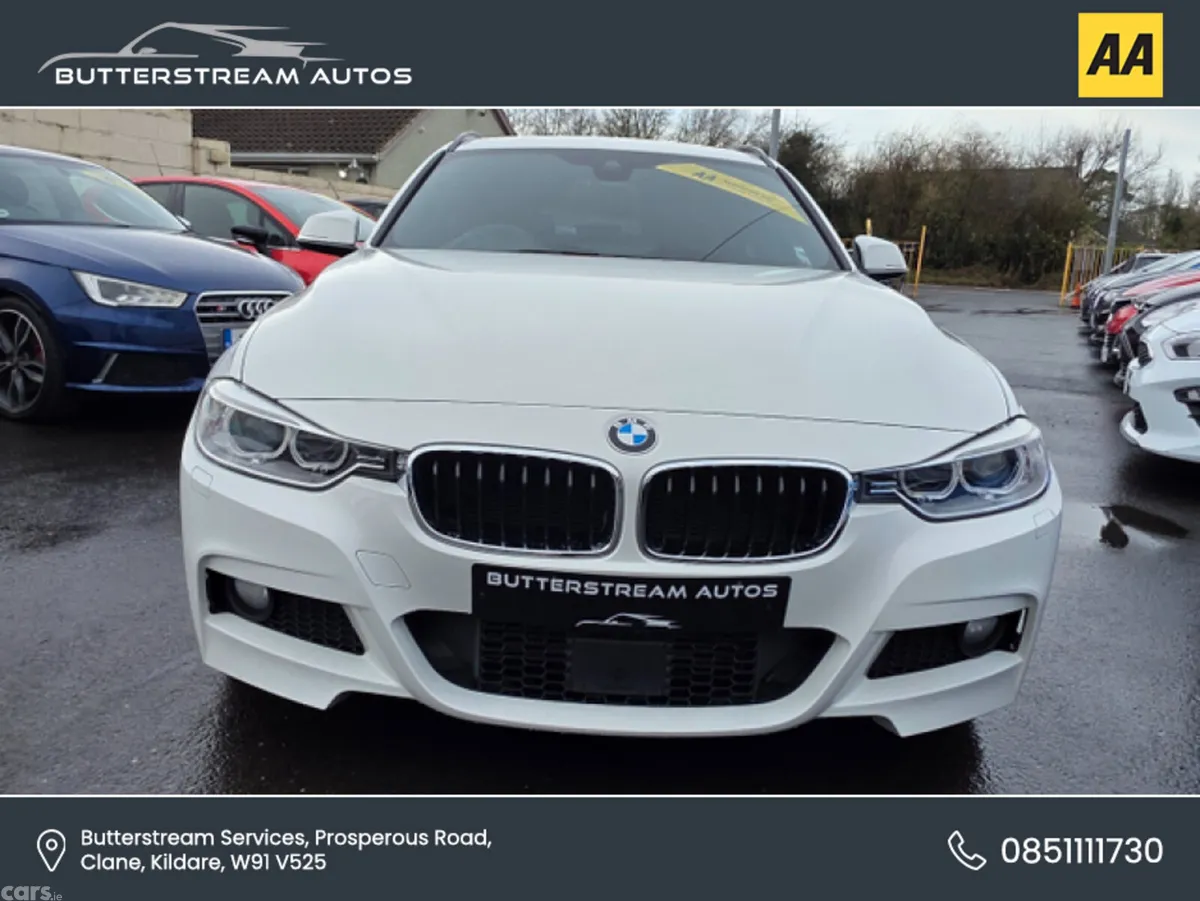 BMW 3-Series Estate, Diesel, 2014, White
