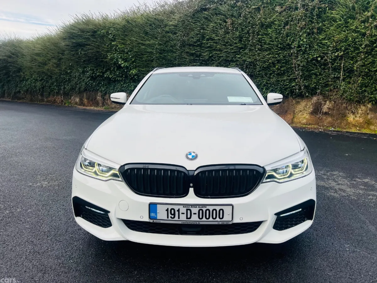 BMW 5-Series Estate, Diesel, 2019, White