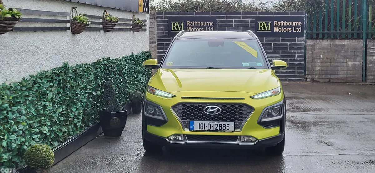 Hyundai KONA MPV, Petrol, 2018, Green